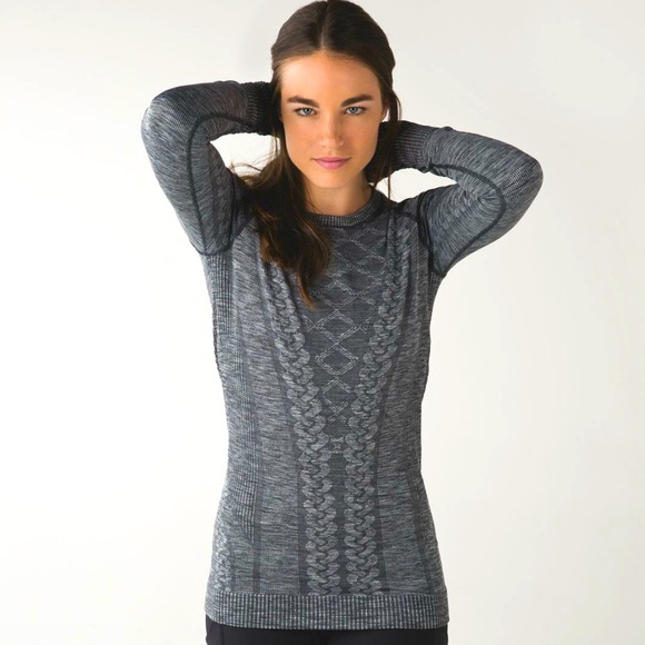 Lululemon Rest Less gray pullover size 8 - Picture 1 of 6